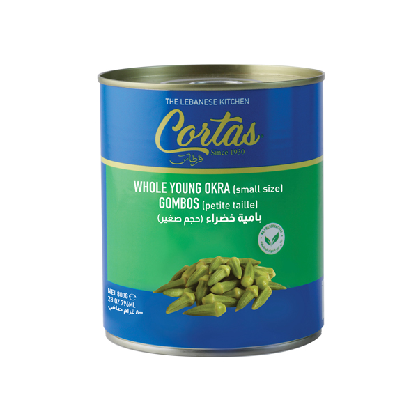 Whole Young okra