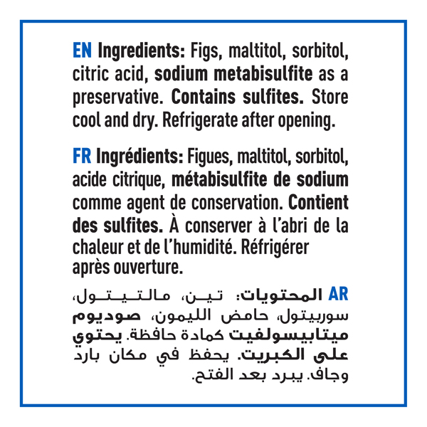 Fig Jam - No Sugar Added