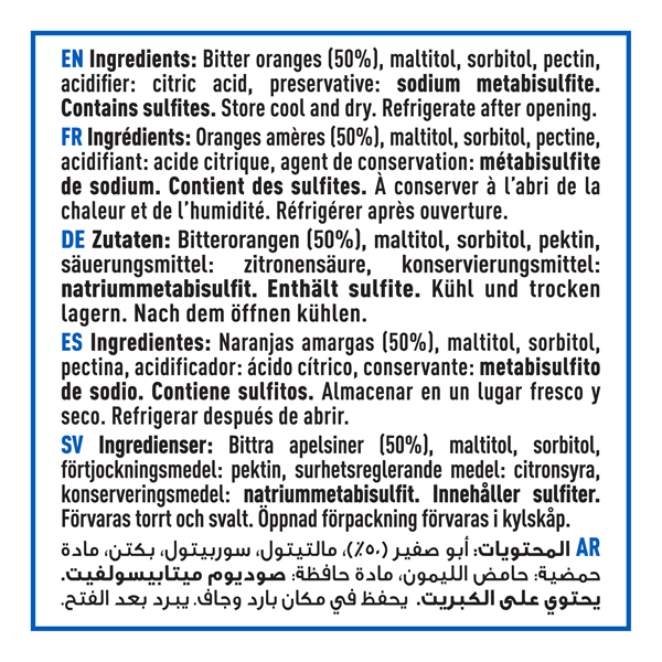 Bitter Orange Marmelade - No Sugar Added